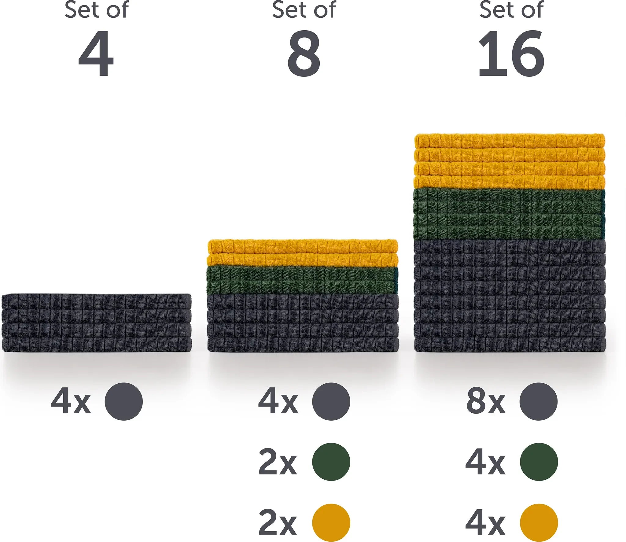 Blumtal 8er-Set Premium Mikrofasertücher – 355 GSM, streifenfrei & fusselfrei